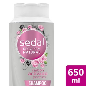 SEDAL SH 650ML CARBON ACTIVADO RECARGA NATURAL