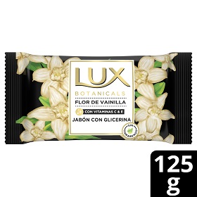 LUX JAB. TOC. FLOR DE VAINILLA 125G