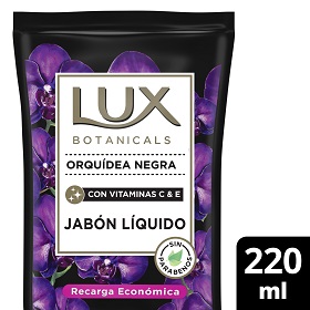 LUX JAB.TOC.LIQUIDO X220 D.P ORQUIDEA NEGRA
