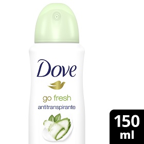 DOVE GO FRESH PEPINO 150ML