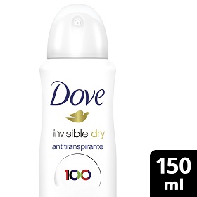 DOVE AER.INVISIBLE DRY X150ML
