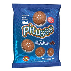 PITUSAS GALL.X 160 RELL.CHOCOLATE