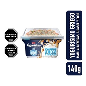 YOGURISMO YOG. NATURAL BREAK C/SEMILLAS 140G