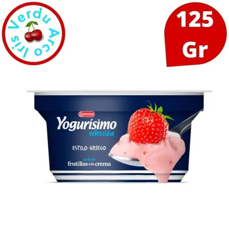 YOGURISIMO EST. GRIEGO FRUTILLA A LA CREMA 125G