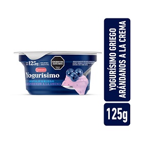 YOGURISIMO EST. GRIEGO ARANDANOS A LA CREMA 125G