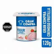 GRAN COMPRA YOG. BATIDO FRUTILLA 120G