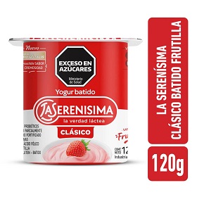 LS YOG. CREMOSO CLASICO  FRUTILLA 120G