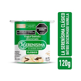 LS YOG. CLASICO LIGHT CREMOSO 120G VAINILLA