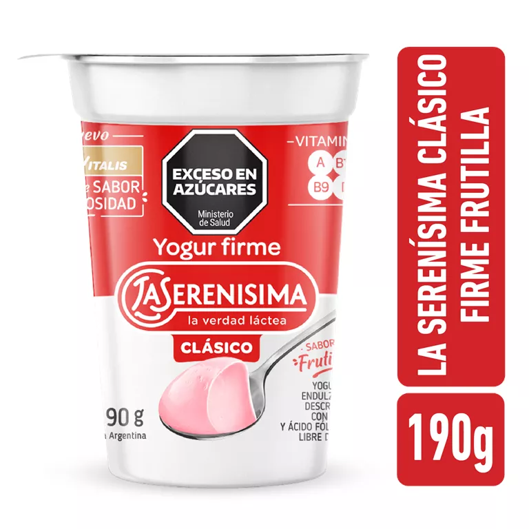 LS YOG CLASICO FIRME FRUTILLA 190G