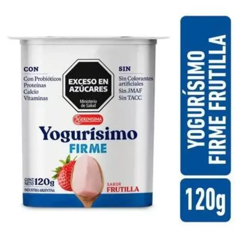 YOGURISIMO FIRME FRUTILLA X120GR