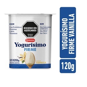 YOGURISIMO FIRME VAINILLA  120GR