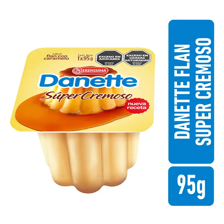 DANETTE FLAN CLASICO 95G SUPER CREMOSO