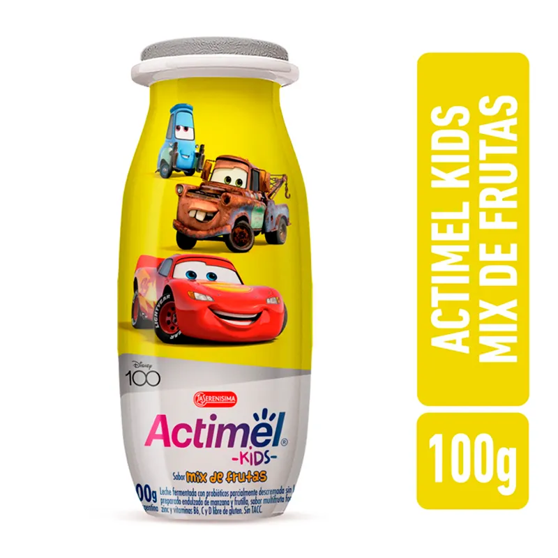 ACTIMEL KIDS 100G MIX DE FRUTAS DISNEY