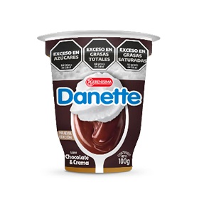 DANETTE COPA CHOC.  Y CREMA 100G