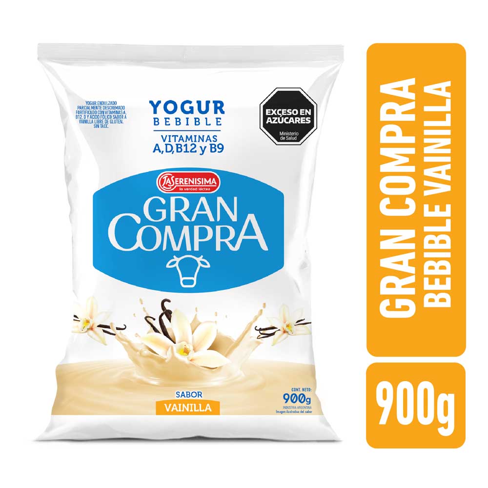 GRAN COMPRA YOG. CON CEREALES NAT. 154G
