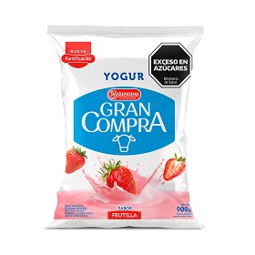 GRAN COMPRA YOG. SACHET X900ML.