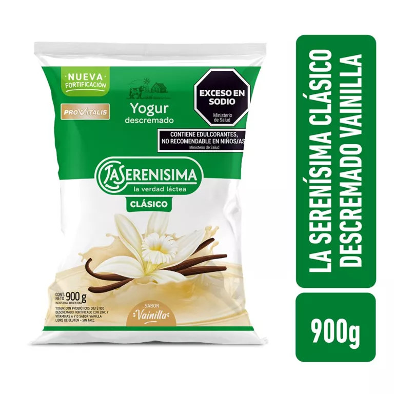 LS YOG. DESCREMADO CLASICO VAINILLA X900ML.