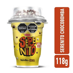 SERENITO CHOCOBOMBAS X118GR