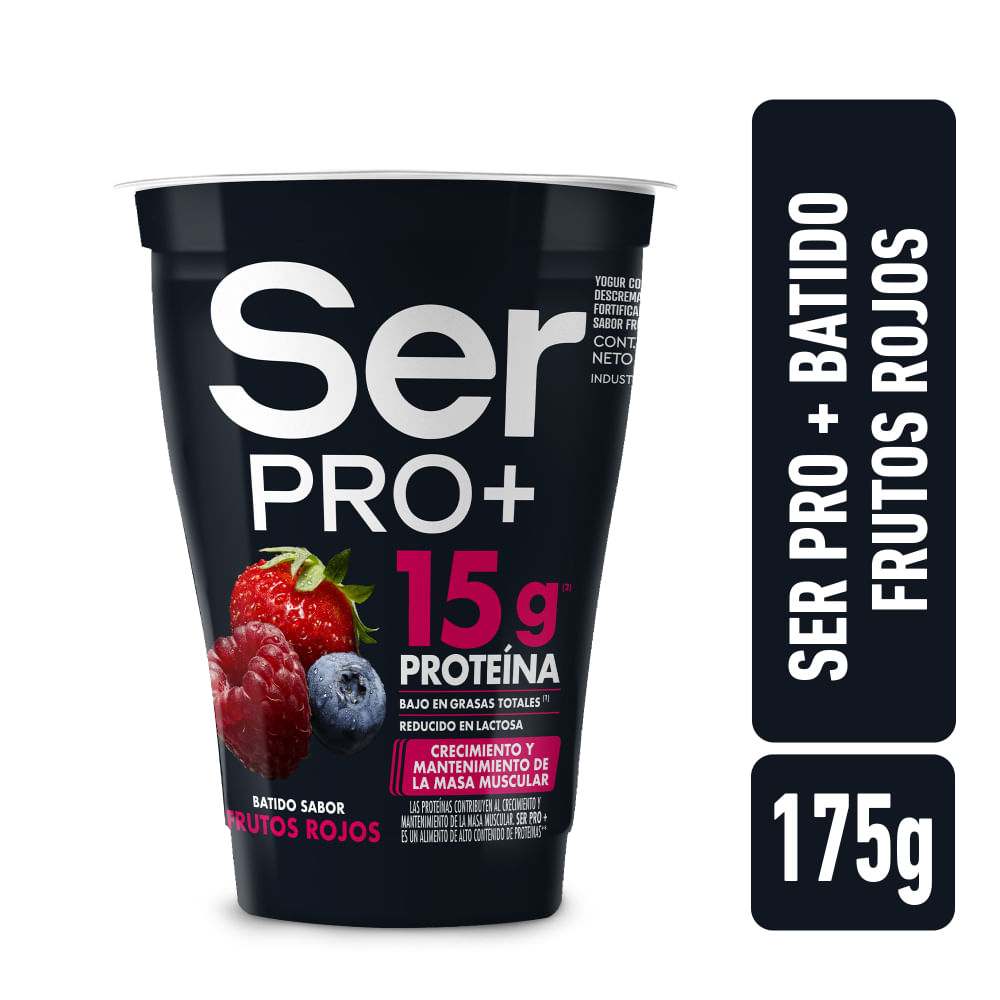 SER YOG. X175G PRO+ FRUTOS ROJOS