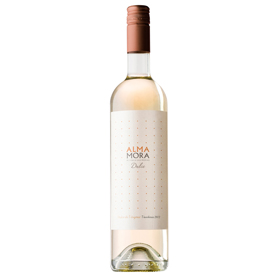 ALMA MORA VINO VIOGNIER DULCE 750 ML.
