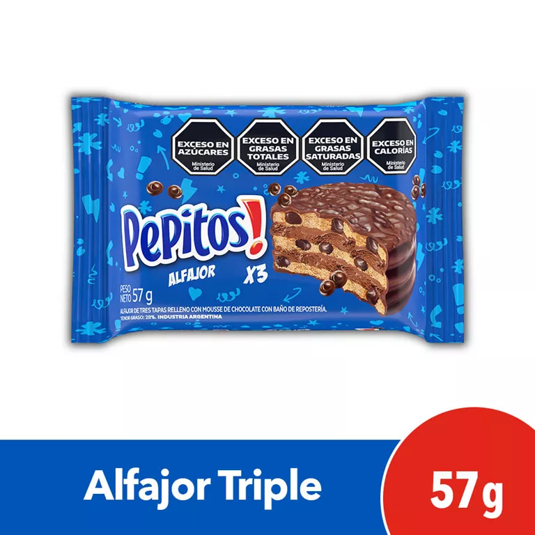 PEPITOS TRIPLE 57G