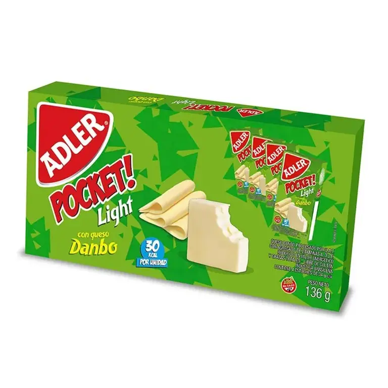 ADLER POCKET LIGHT 136G.C/QUESO DANBO
