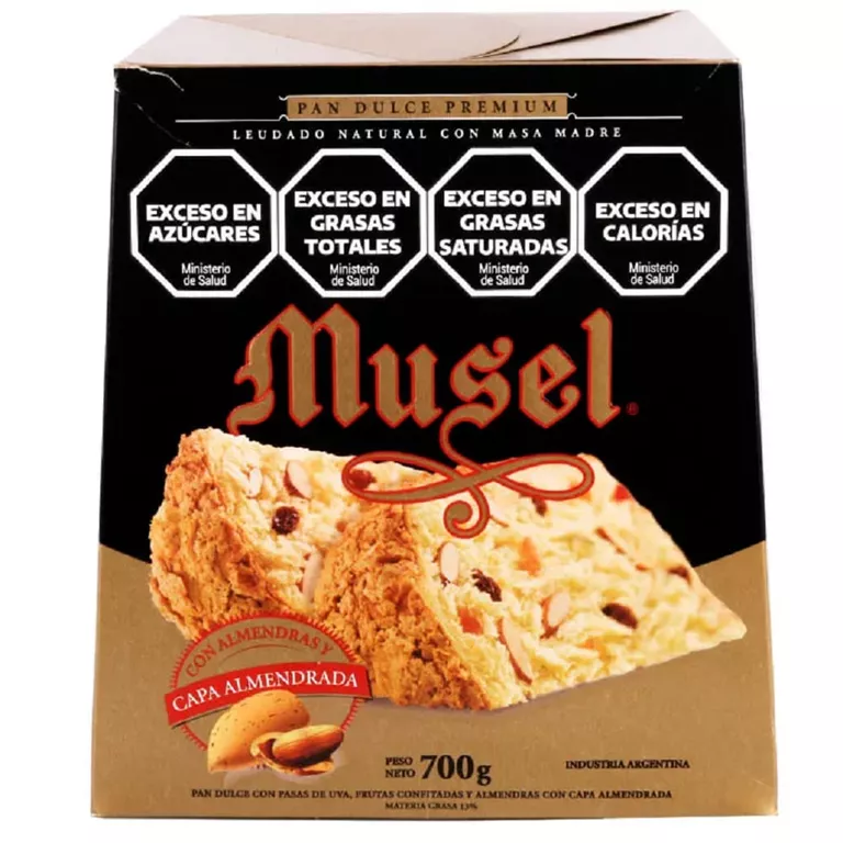 MUSEL PAN DULCE PREMIUM X700GR.