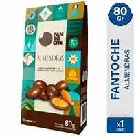 FANTOCHE ALMENDRAS C/CHOCOLATE X80G
