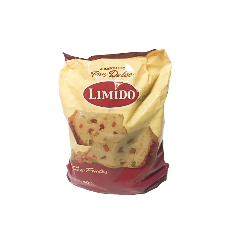 LIMIDO PAN DULCE C/FRUTAS X400GR.