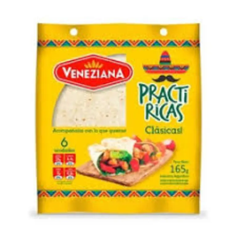 VENEZIANA FAJITAS PRACTIRICAS CLASICAS 6UN.165