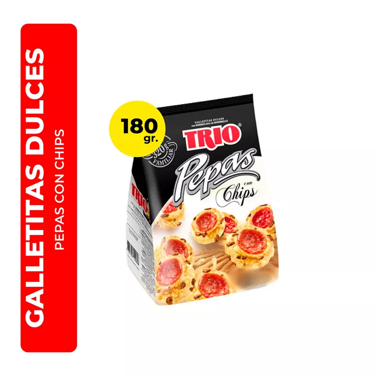 TRIO PEPAS C/CHIPS X500G