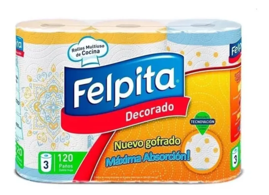 FELPITA ROLLO COC. D.H. TEXT. X120M.