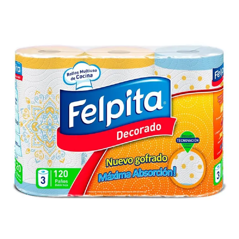 FELPITA ROLLO COC. DECORE X3U