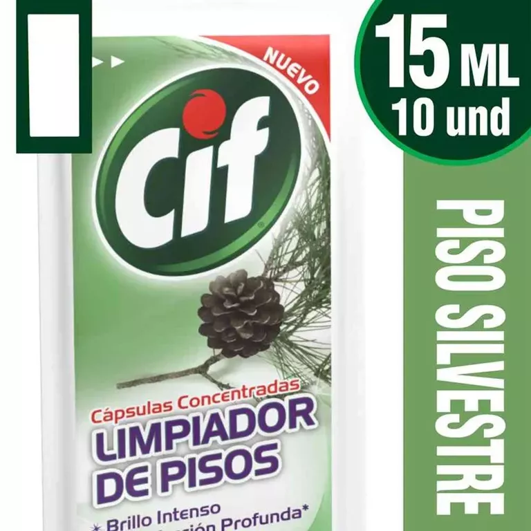 CIGF LIMPIADOR PISOS CAPSULAS X15ML PINO SILVESTRE