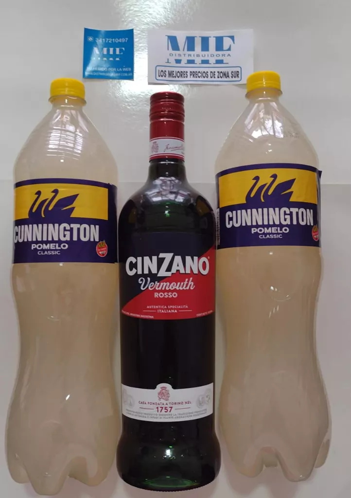 PROMO CINZANO + 2 CUNNINGTON X1.5 POMELO