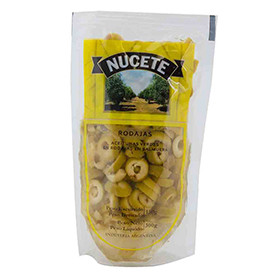 NUCETE ACEITUNAS RODAJAS 300 GRS