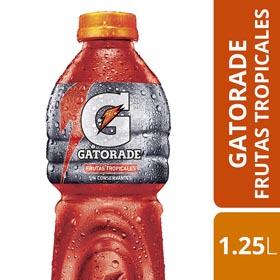 GATORADE 1.25 FRUTAS TROPICAL.
