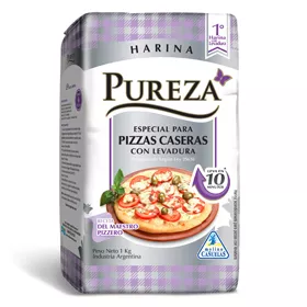 PUREZA HARINA PIZZAC/LEVADURA