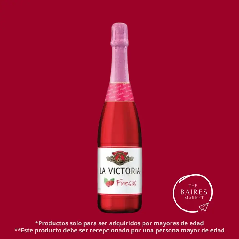 LA VICTORIA FRESA FIZZ 720ML.PULPA NAT.
