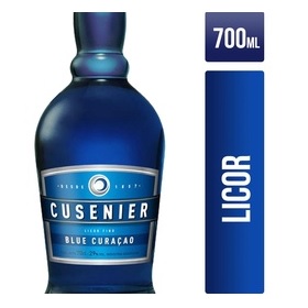 LICOR CUSENIER BLUE CURACAO 700 ML