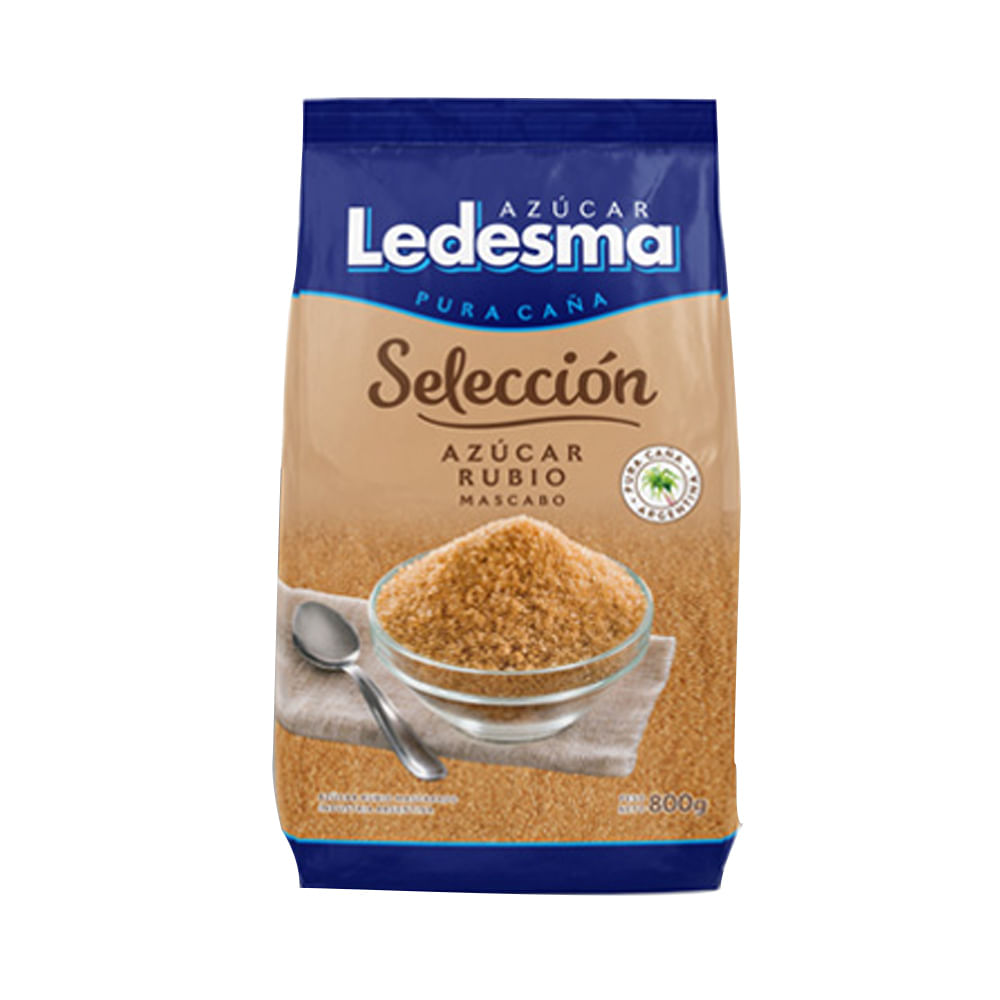 LEDESMA AZUCAR RUBIO MASCABO X800GR.