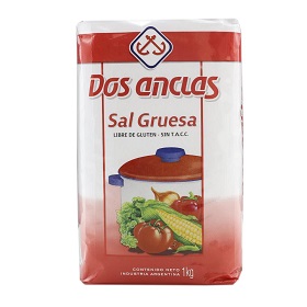 DOS ANCLAS SAL GRUESA 1KG.BOLSA