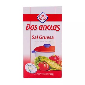 DOS ANCLAS SAL GRUESA 500 GRS