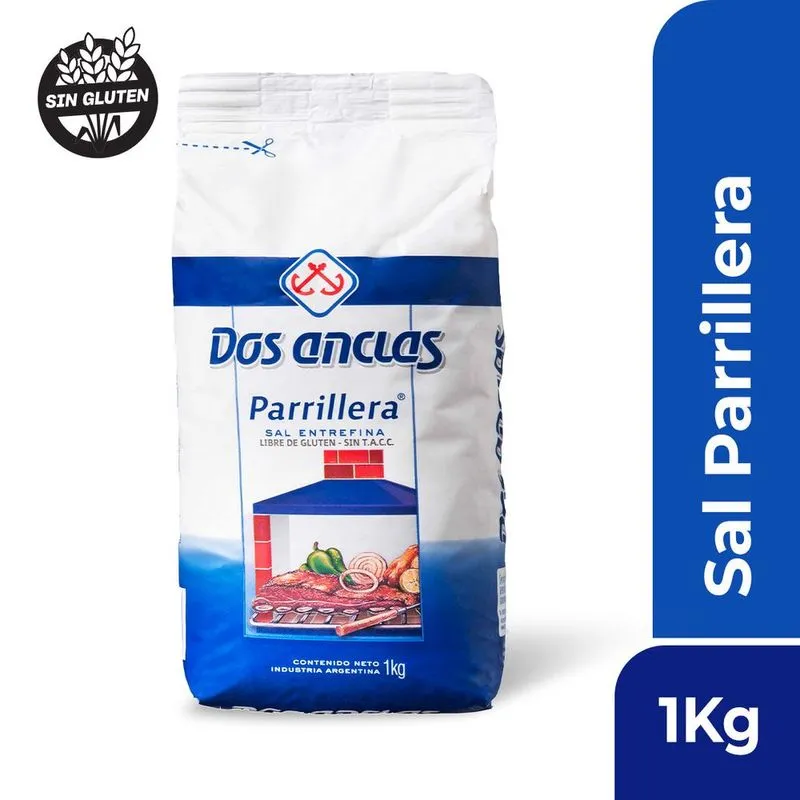 DOS ANCLAS X1KG PARRILLERA
