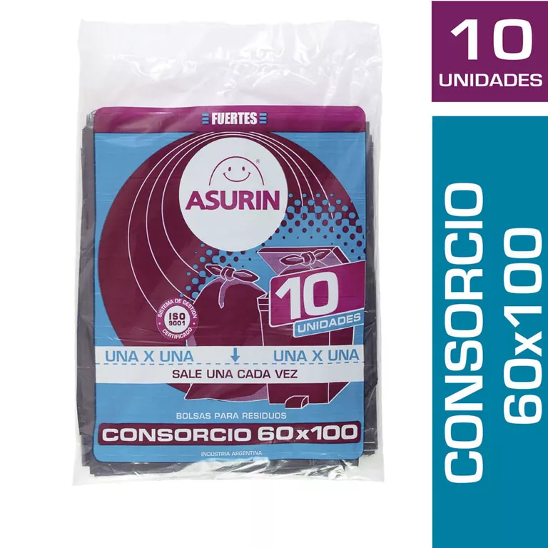 RIVIERA BOLSAS DE CONSORCIO. 60X90X10U