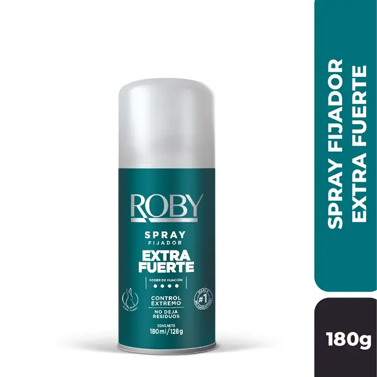 ROBY SPRAY FIJADOR X180ML FUERTE AER.