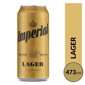 IMPERIAL CERVEZA LAGER LATA X 473ML
