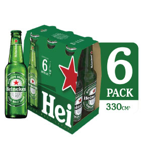 HEINEKEN PACK BOTELLAS X6 X330
