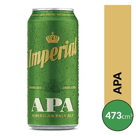CERVEZA IMPERIAL APA LATA X 473