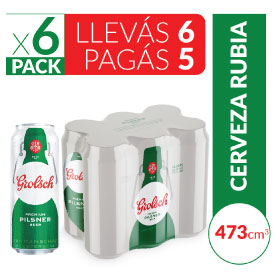 GROLSCH CERVEZA LATA 6X473ML PREMIUM